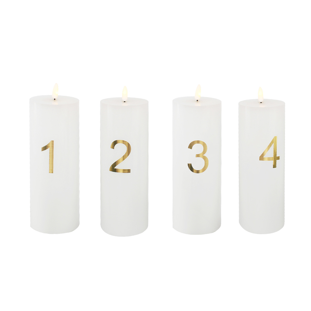 Candele a LED personalizzabili