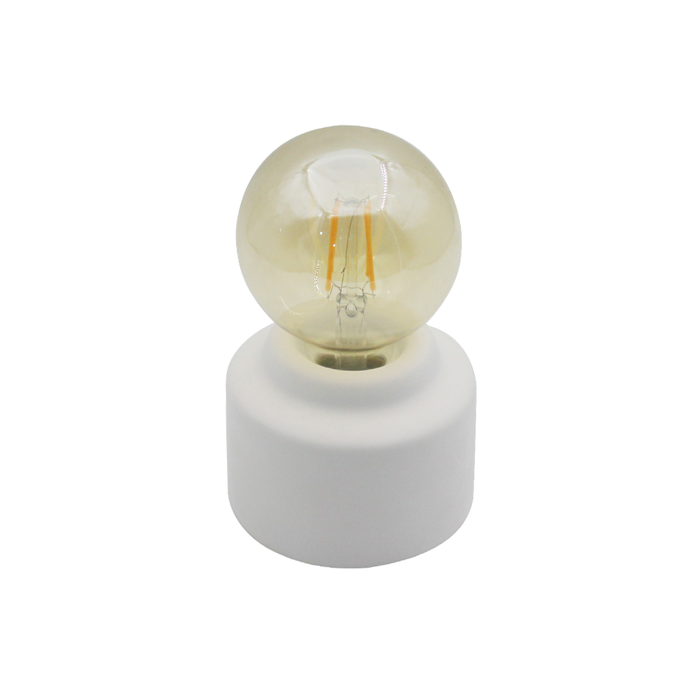 Luce bottiglia a base di cemento a LED Luce