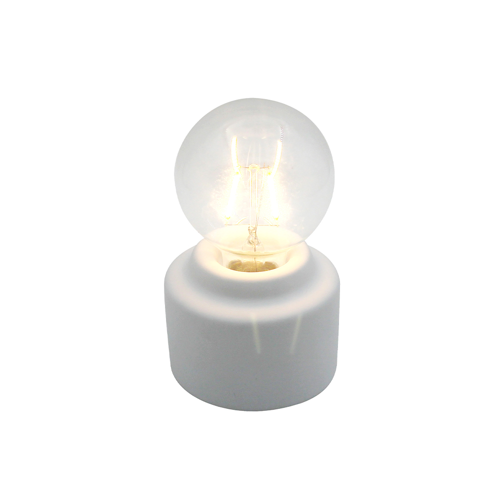 Luce bottiglia a base di cemento a LED Luce