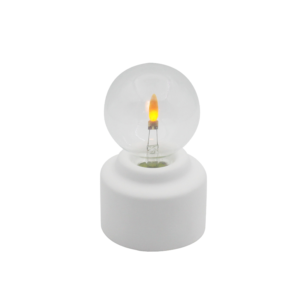 Luce bottiglia a base di cemento a LED Luce