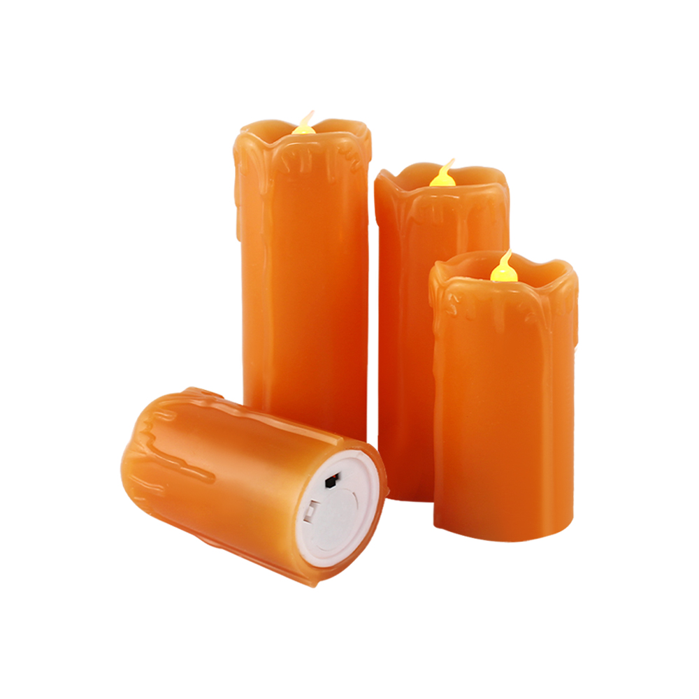 In che modo le candele a LED senza fiamma simulano il bagliore e lo sfarfallio delle candele tradizionali?
