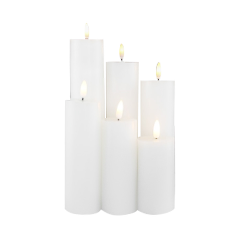 Candela decorativa a LED a fuoco di fiamma 3D